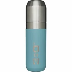 360° degrees Vacuum Insulated Stainless Flask with Pour Through Cap 750ml turquoise