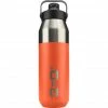 360° degrees Wide Mouth Insulated Drink Bottle with Sipper Cap 1000ml pumkin