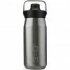 360° degrees Wide Mouth Insulated Drink Bottle with Sipper Cap 550ml silver
