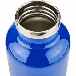 CAMPZ Insulated Bottle with Bamboo Cap 750ml blue -Insulated bottles Shop campz insulated bottle with bamboo cap 750ml blue 3