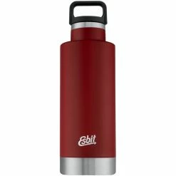 Esbit SCULPTOR Standard Mouth Vacuum Flask 750ml burgundy red