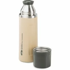 GSI Glacier Stainless Vacuum Bottle 1000ml sand -Insulated bottles Shop gsi glacier vacuum bottle 1l sand 4