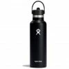 Hydro Flask Standard Mouth Bottle Flex Straw Cap 621ml black