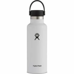 Hydro Flask Standard Mouth Bottle with Standard Flex Cap 532ml white