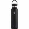 Hydro Flask Standard Mouth Bottle with Standard Flex Cap 621ml black 1 Hydro Flask Standard Mouth Bottle with Standard Flex Cap 621ml black -Insulated bottles Shop hydro flask standard mouth flex bottle 621ml black 1