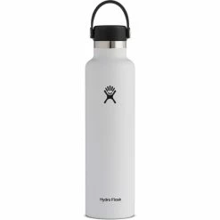 Hydro Flask Standard Mouth Bottle with Standard Flex Cap 709ml white