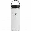Hydro Flask Wide Mouth Bottle with Flex Cap 591ml white