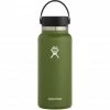 Hydro Flask Wide Mouth Bottle with Flex Cap 946ml olive -Insulated bottles Shop hydro flask wide mouth bottle 946ml olive 1