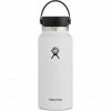 Hydro Flask Wide Mouth Bottle with Flex Cap 946ml white