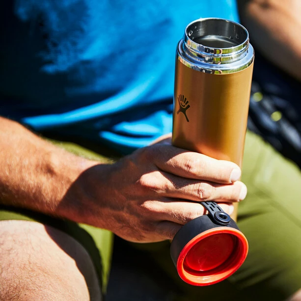 Hydro Flask Wide Mouth Trail Lightweight Bottle with Flex Cap 1182ml osidian 4 Hydro Flask Wide Mouth Trail Lightweight Bottle with Flex Cap 1182ml osidian - Image 2