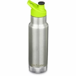 Klean Kanteen Classic Narrow VI Bottle 355ml with Sport Cap Kids brushed stainless
