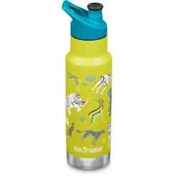 Klean Kanteen Classic Narrow VI Bottle 355ml with Sport Cap Kids safari