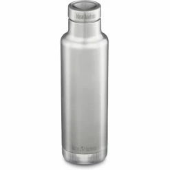 Klean Kanteen Classic VI Bottle 740ml with Pour Through Cap brushed stainless