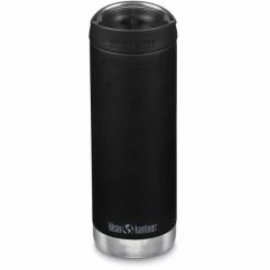 Klean Kanteen TKWide VI Bottle 473ml with Café Cap black