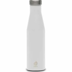 MIZU S6 Insulated Bottle with Stainless Steel Cap 600ml enduro white