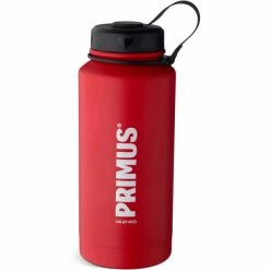 Primus TrailBottle Vacuum Water Bottle Stainless Steel 800ml red