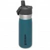 Stanley IceFlow Flip Straw Water Bottle 650ml petrol