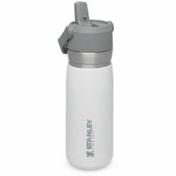 Stanley IceFlow Flip Straw Water Bottle 650ml white